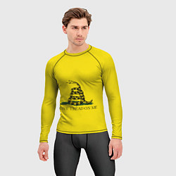 Рашгард мужской Dont tread on me или Гадзденская змея, цвет: 3D-принт — фото 2