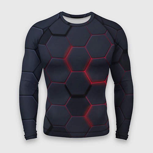 Мужской рашгард Раскаленная броня / 3D-принт – фото 1