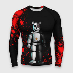 Мужской рашгард Monokuma and Five Nights at Freddys