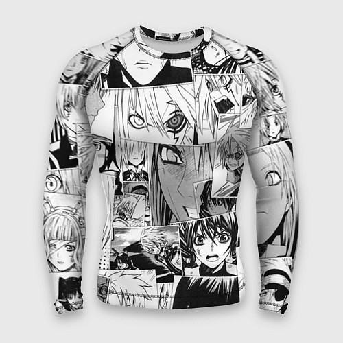 Мужской рашгард D Gray man pattern / 3D-принт – фото 1
