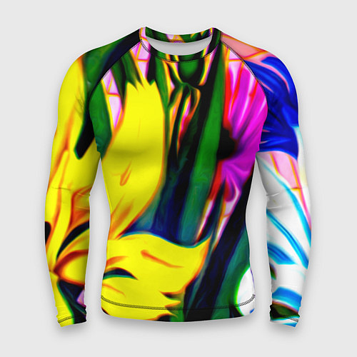 Мужской рашгард Цветочный букет для женщин / 3D-принт – фото 1