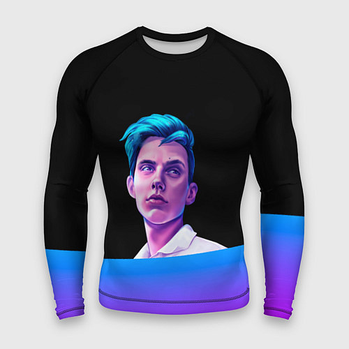 Мужской рашгард Тима белорусских тимофей морозов неон / 3D-принт – фото 1