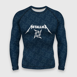 Рашгард мужской Metallica - паттерн, цвет: 3D-принт
