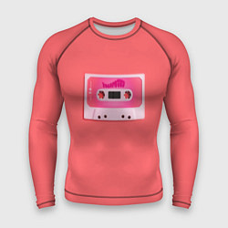 Рашгард мужской BTS cassette, цвет: 3D-принт