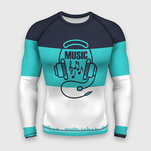 Мужской рашгард Твой ритм / 3D-принт – фото 1