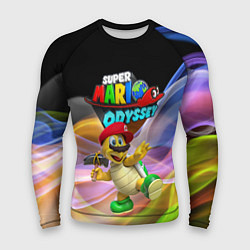 Рашгард мужской Super Mario Odyssey - Hero turtle Koopa Troopa, цвет: 3D-принт