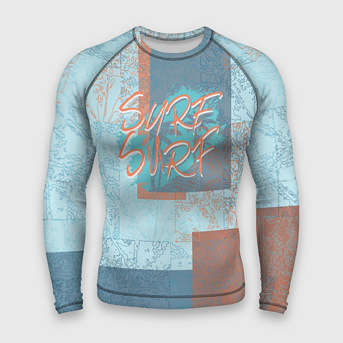 Мужской рашгард SURF / 3D-принт – фото 1