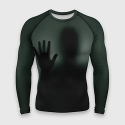 Мужской рашгард Хэллоуин - тень призрака