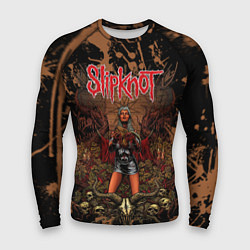Рашгард мужской Slipknot satan girl, цвет: 3D-принт