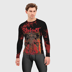 Рашгард мужской Slipknot black and red, цвет: 3D-принт — фото 2