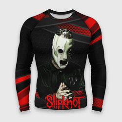 Рашгард мужской Slipknot black & red, цвет: 3D-принт