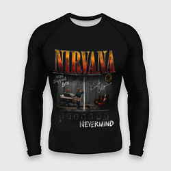 Рашгард мужской Nirvana heart shaped box, цвет: 3D-принт
