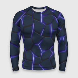 Мужской рашгард Неон синий