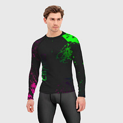 Рашгард мужской CS GO Splashes, цвет: 3D-принт — фото 2