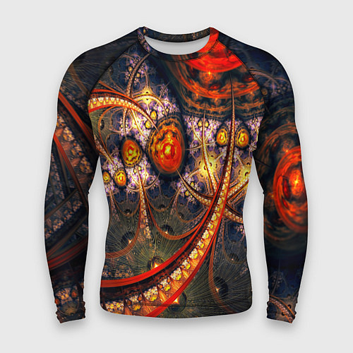 Мужской рашгард Fractal illusion / 3D-принт – фото 1