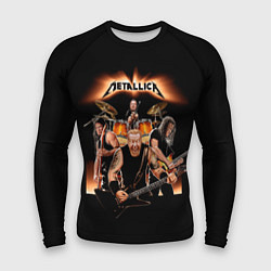 Мужской рашгард Metallica - метал-группа
