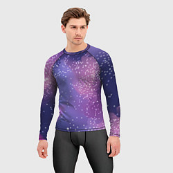 Рашгард мужской Космическое звездное небо, цвет: 3D-принт — фото 2