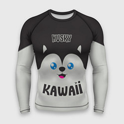 Мужской рашгард Kawaii Husky