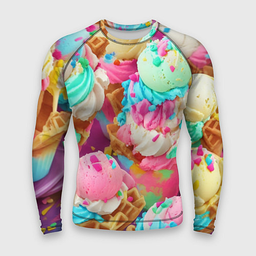 Мужской рашгард Сладкая жизнь / 3D-принт – фото 1