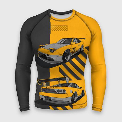Мужской рашгард Nissan 180sx art / 3D-принт – фото 1