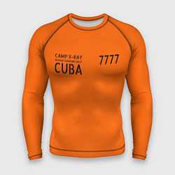 Мужской рашгард Тюремная форма США в Гуантаномо на Кубе