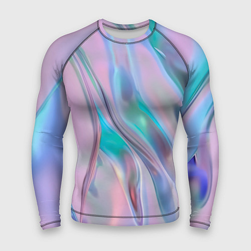 Мужской рашгард Атласный шёлк / 3D-принт – фото 1