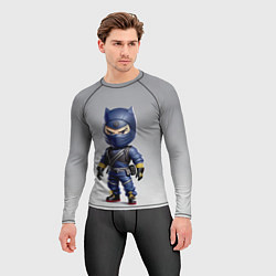 Рашгард мужской Маленький ниндзя - Япония, цвет: 3D-принт — фото 2