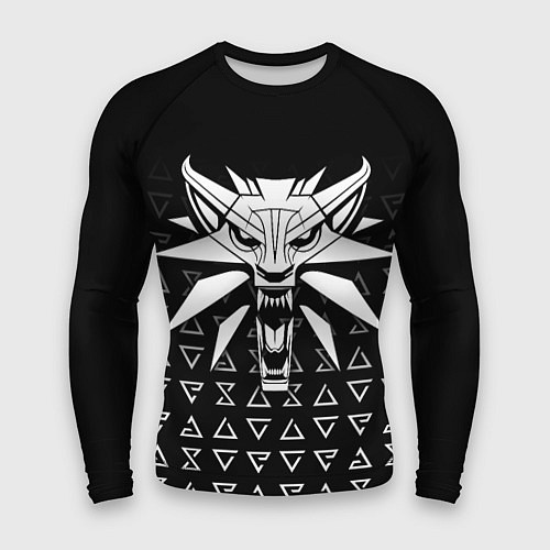 Мужской рашгард Школа волка - ведьмак / 3D-принт – фото 1