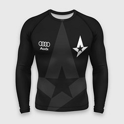 Рашгард мужской Форма Astralis black, цвет: 3D-принт