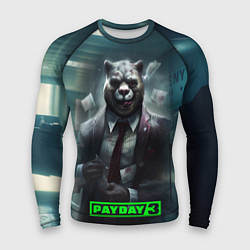 Мужской рашгард Payday 3 crazy bear