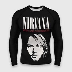 Мужской рашгард Nirvana - Kurt Cobain