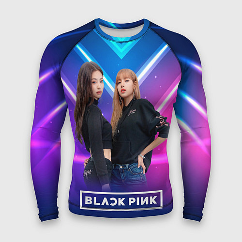 Мужской рашгард Blackpink neon / 3D-принт – фото 1