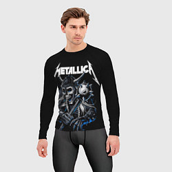 Рашгард мужской Metallica - warrior, цвет: 3D-принт — фото 2