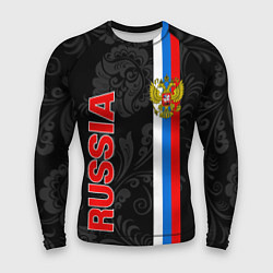 Мужской рашгард Russia black style