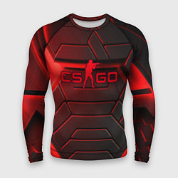 Мужской рашгард Red neon CS GO