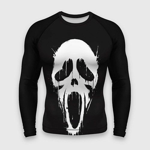 Мужской рашгард Лицо призрака / 3D-принт – фото 1