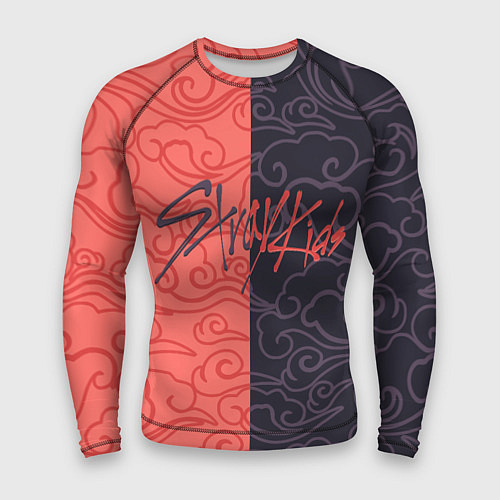 Мужской рашгард Strey Kids x Anime / 3D-принт – фото 1