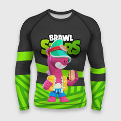 Мужской рашгард Doug Brawl stars green black