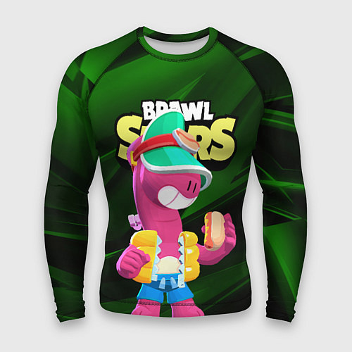 Мужской рашгард Doug Brawl stars dark green / 3D-принт – фото 1