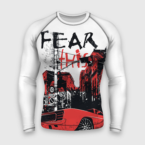 Мужской рашгард Fear This / 3D-принт – фото 1