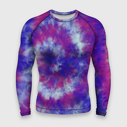 Рашгард мужской Tie-Dye дизайн, цвет: 3D-принт