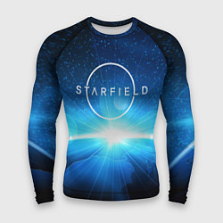 Мужской рашгард Logo Starfield space