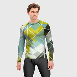 Рашгард мужской Твой стиль геометрия, цвет: 3D-принт — фото 2