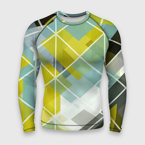 Мужской рашгард Твой стиль геометрия / 3D-принт – фото 1