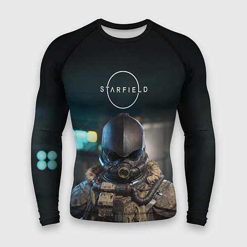 Мужской рашгард Starfield astronaut / 3D-принт – фото 1