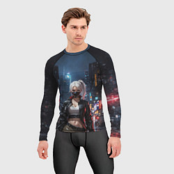 Рашгард мужской Уличная хулиганка, цвет: 3D-принт — фото 2
