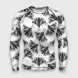 Рашгард мужской Butterflies - gothic pattern, цвет: 3D-принт
