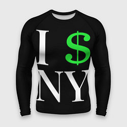 Рашгард мужской I steal NY - Payday 3, цвет: 3D-принт