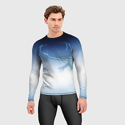 Рашгард мужской Молниеносный разряд, цвет: 3D-принт — фото 2