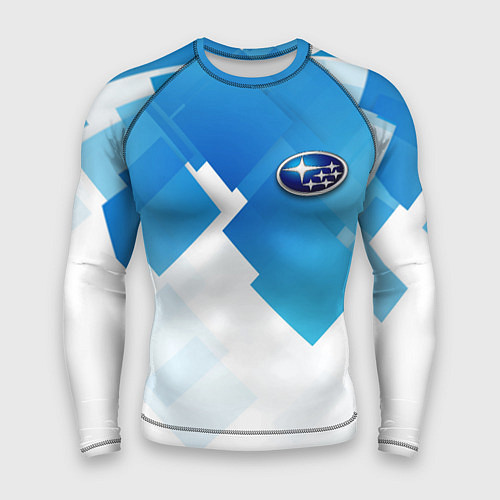 Мужской рашгард Subaru art / 3D-принт – фото 1